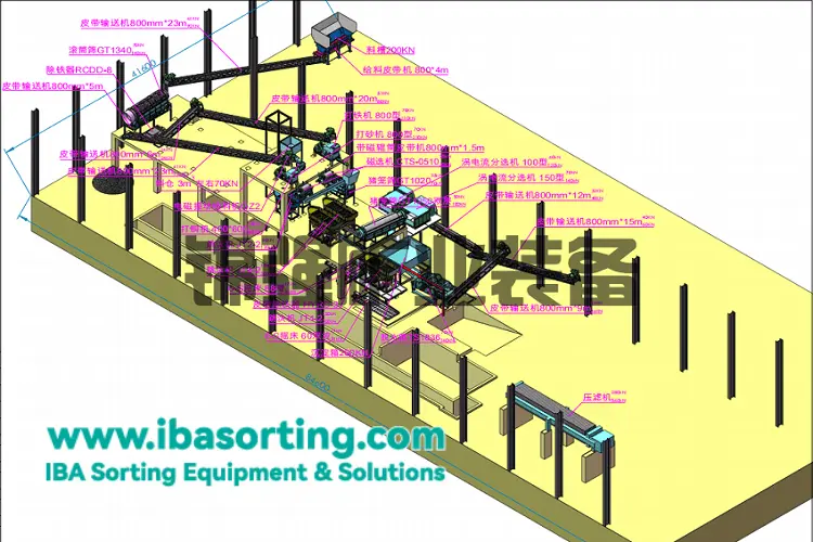 폐기물 에너지화 플랜트에서 소각 바닥재 선별이 필요한 이유는 무엇인가요?